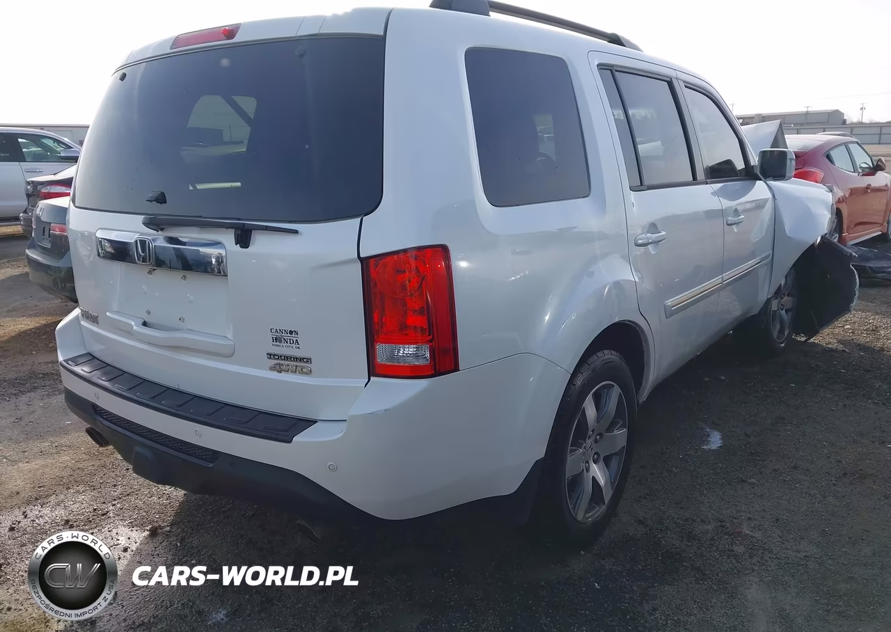 2012 Honda Pilot Touring VIN:5FNYF4H99CB019373 - 4