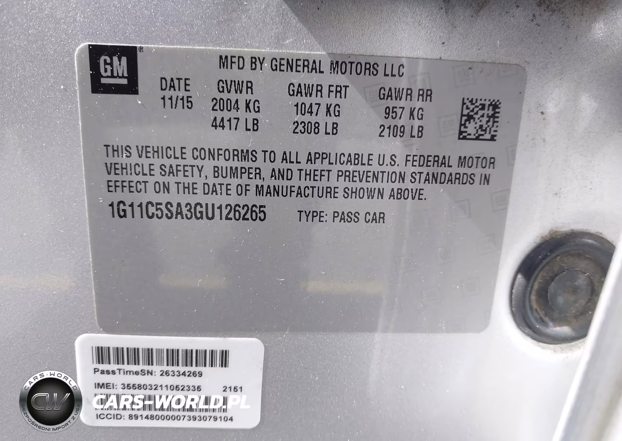 2016 Chevrolet Malibu Limited Lt VIN:1G11C5SA3GU126265 - 9
