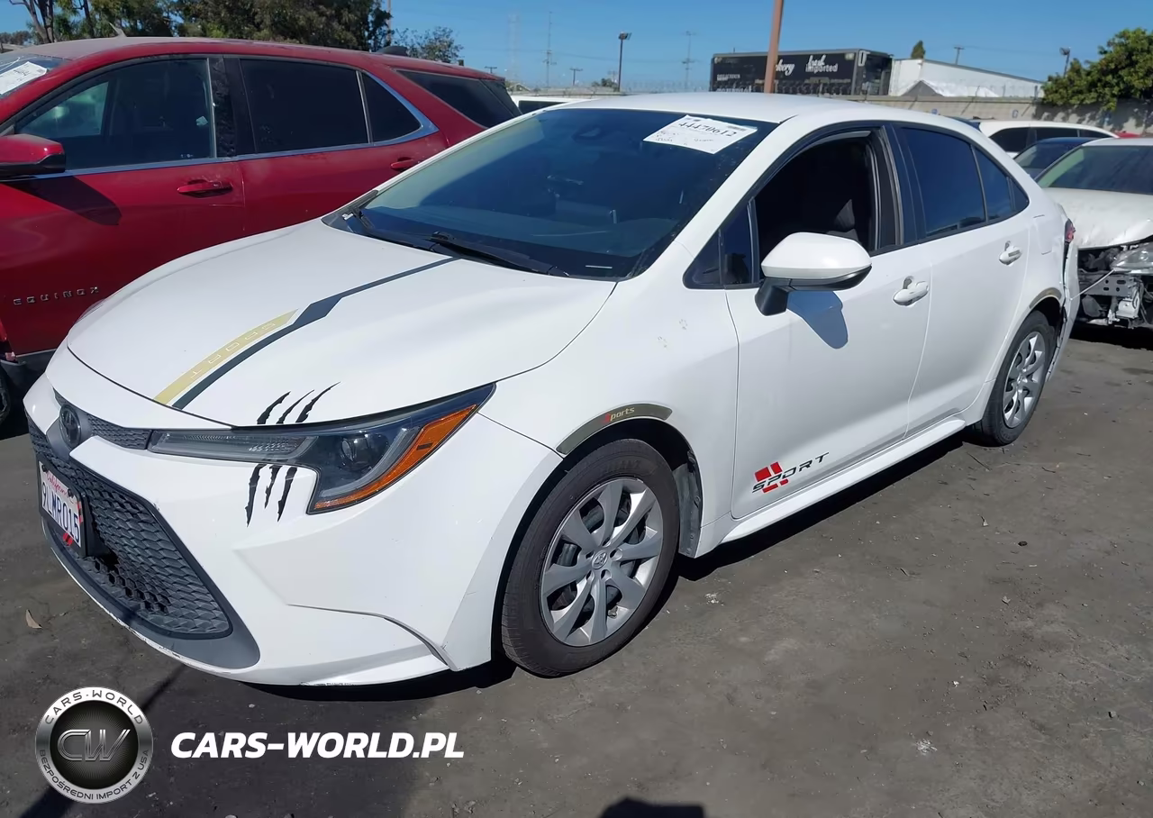 2021 Toyota Corolla Le VIN:5YFEPMAE2MP246272 - 2
