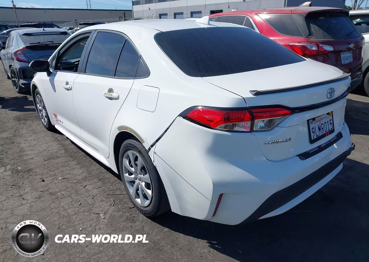 2021 Toyota Corolla Le VIN:5YFEPMAE2MP246272 - 3