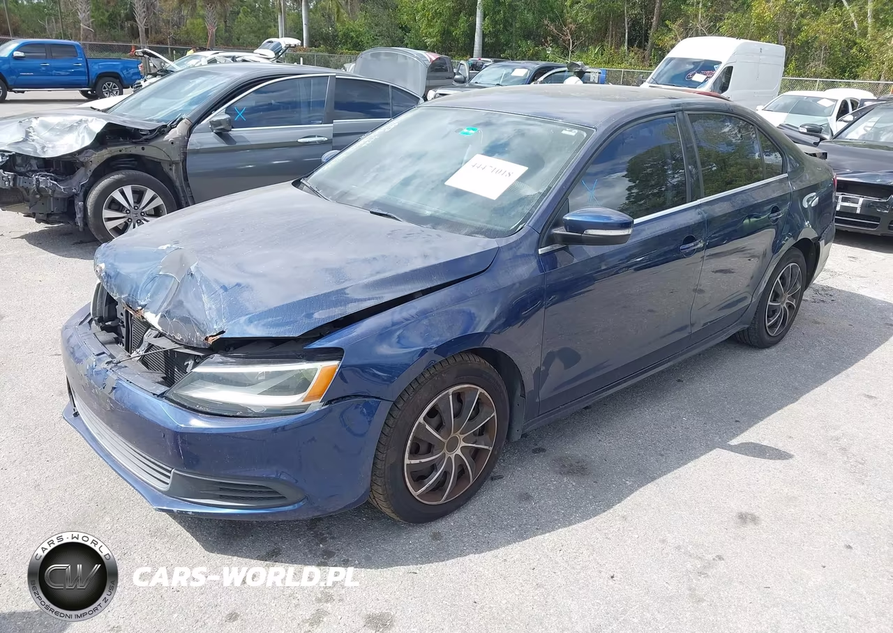 2013 Volkswagen Jetta 2.5L Se VIN:3VWDP7AJ2DM370380 - 2
