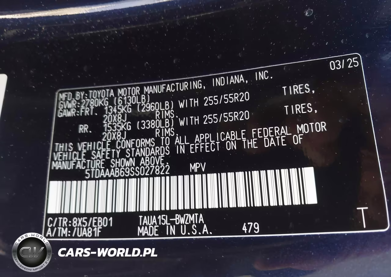 2025 Lexus Tx 350 Premium VIN:5TDAAAB69SS027822 - 9