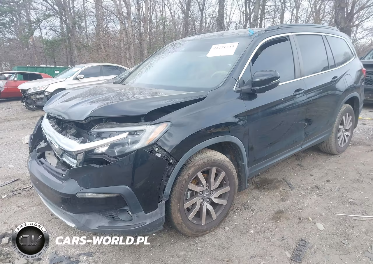 2019 Honda Pilot Ex-L VIN:5FNYF5H57KB041339 - 2