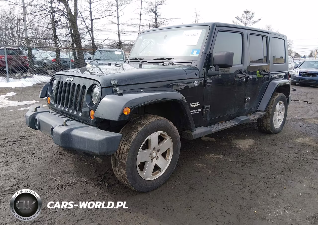 2008 Jeep Wrangler Unlimited Sahara VIN:1J8GA59148L627095 - 2