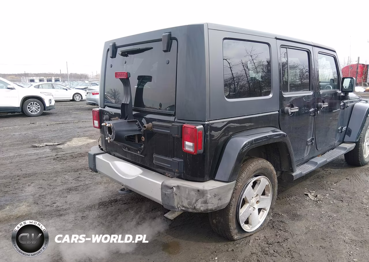 2008 Jeep Wrangler Unlimited Sahara VIN:1J8GA59148L627095 - 6