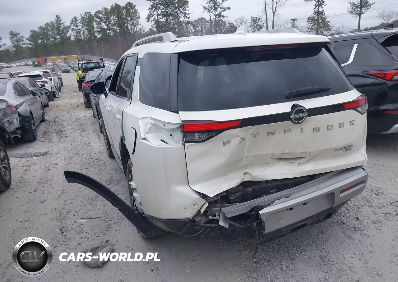 2024 Nissan Pathfinder Platinum 4Wd VIN:5N1DR3DJ8RC212387 - 3