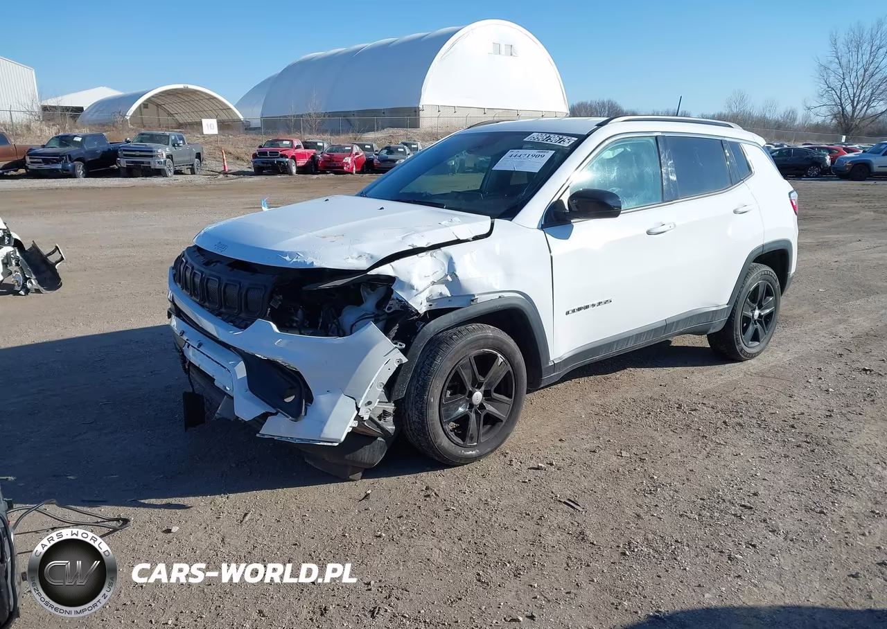 2022 Jeep Compass Latitude 4X4 VIN:3C4NJDBB8NT219582 - 2