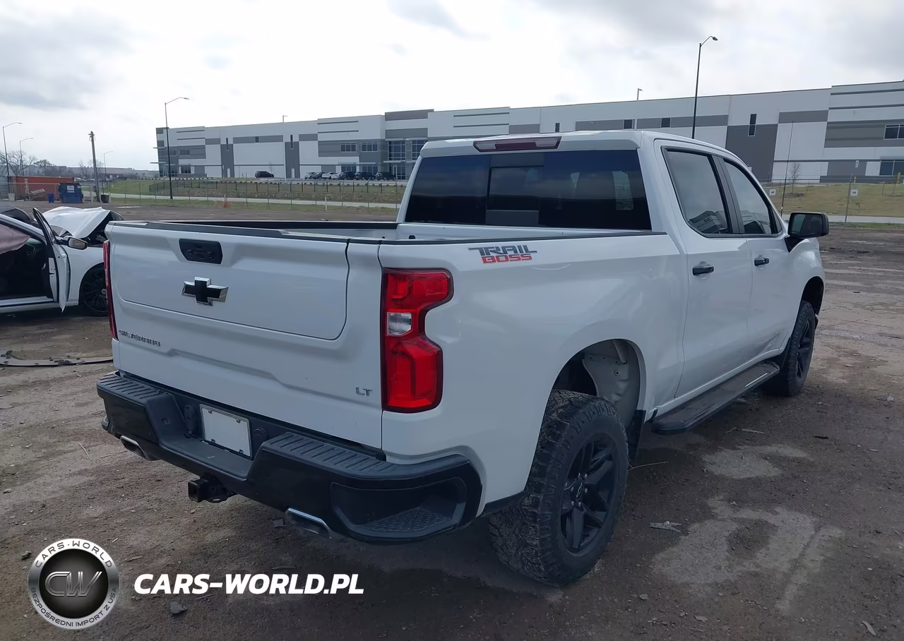 2021 Chevrolet Silverado 1500 4Wd Short Bed Lt Trail Boss VIN:3GCPYFED9MG374761 - 4