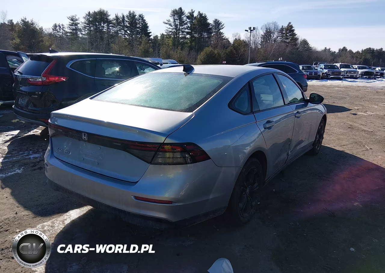 2025 Honda Accord Se VIN:1HGCY1F45SA069173 - 4