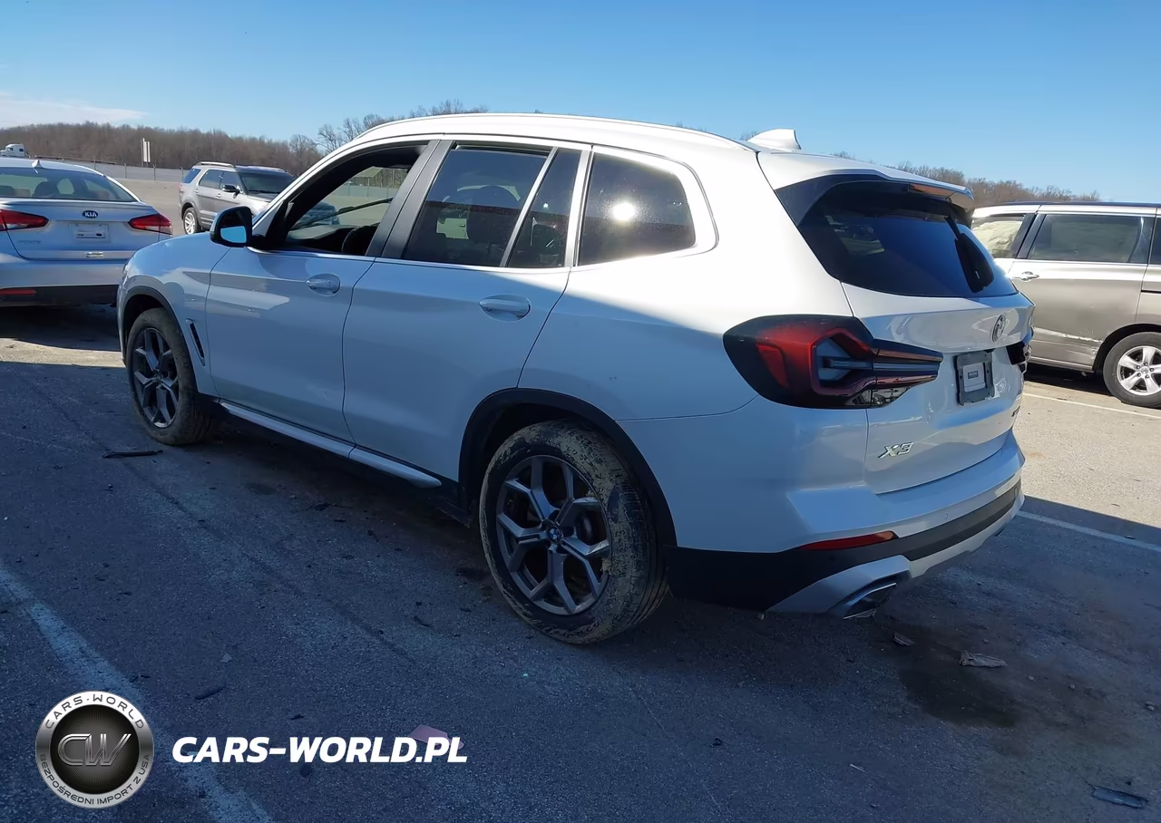 2022 BMW X3 xDrive30I VIN:5UX53DP01N9K43683 - 3