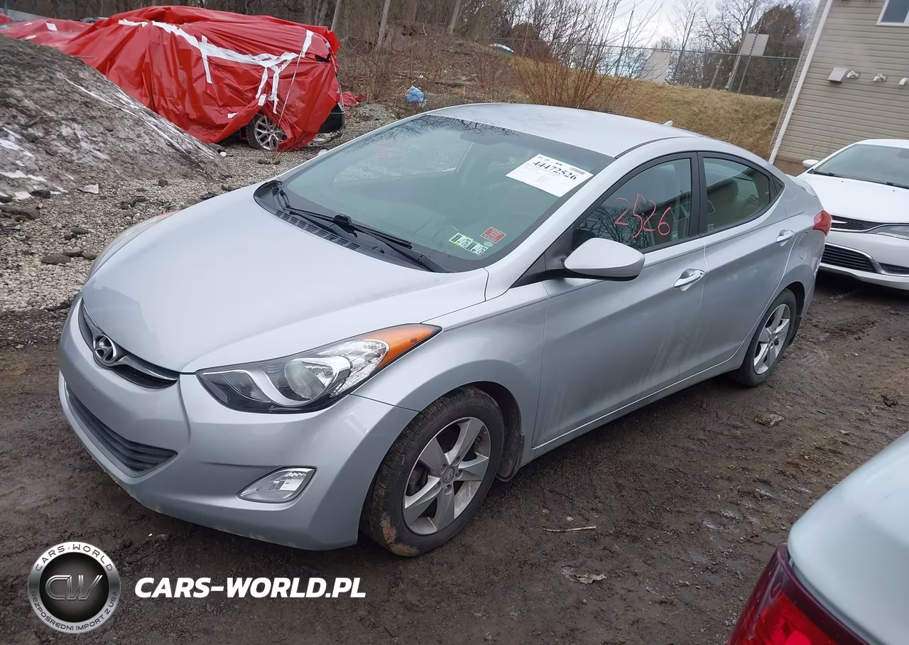 2013 Hyundai Elantra Gls VIN:5NPDH4AE1DH426042 - 2