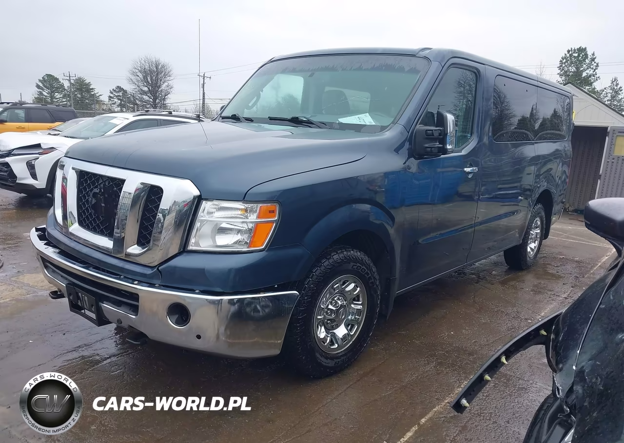 2015 Nissan Nv Passenger Nv3500 Hd Sl V8 VIN:5BZAF0AA6FN850463 - 2