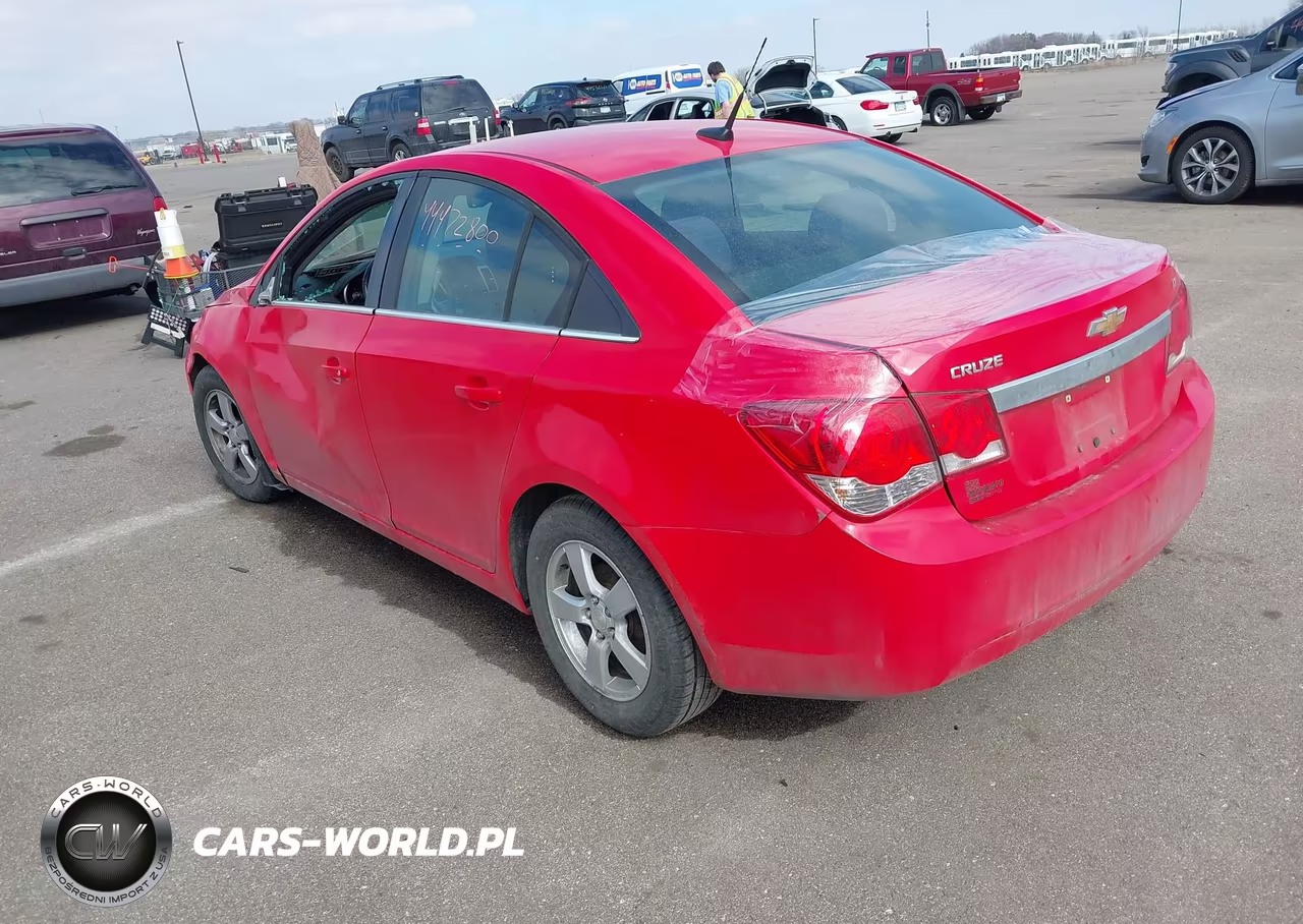 2014 Chevrolet Cruze 1Lt Auto VIN:1G1PC5SBXE7361227 - 3