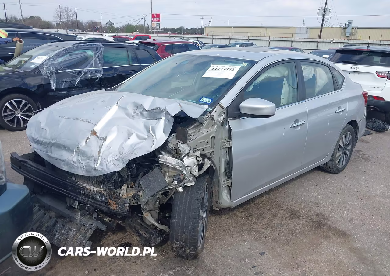 2019 Nissan Sentra Sv VIN:3N1AB7AP1KY235439 - 2