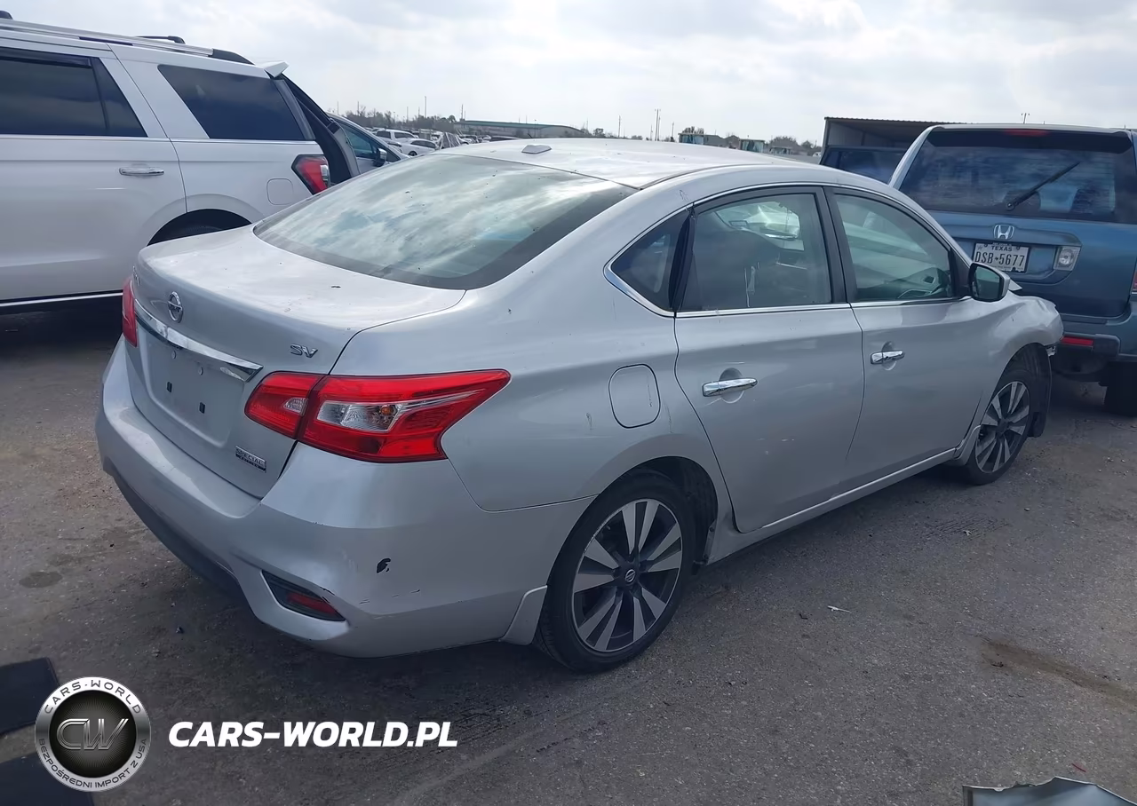 2019 Nissan Sentra Sv VIN:3N1AB7AP1KY235439 - 4
