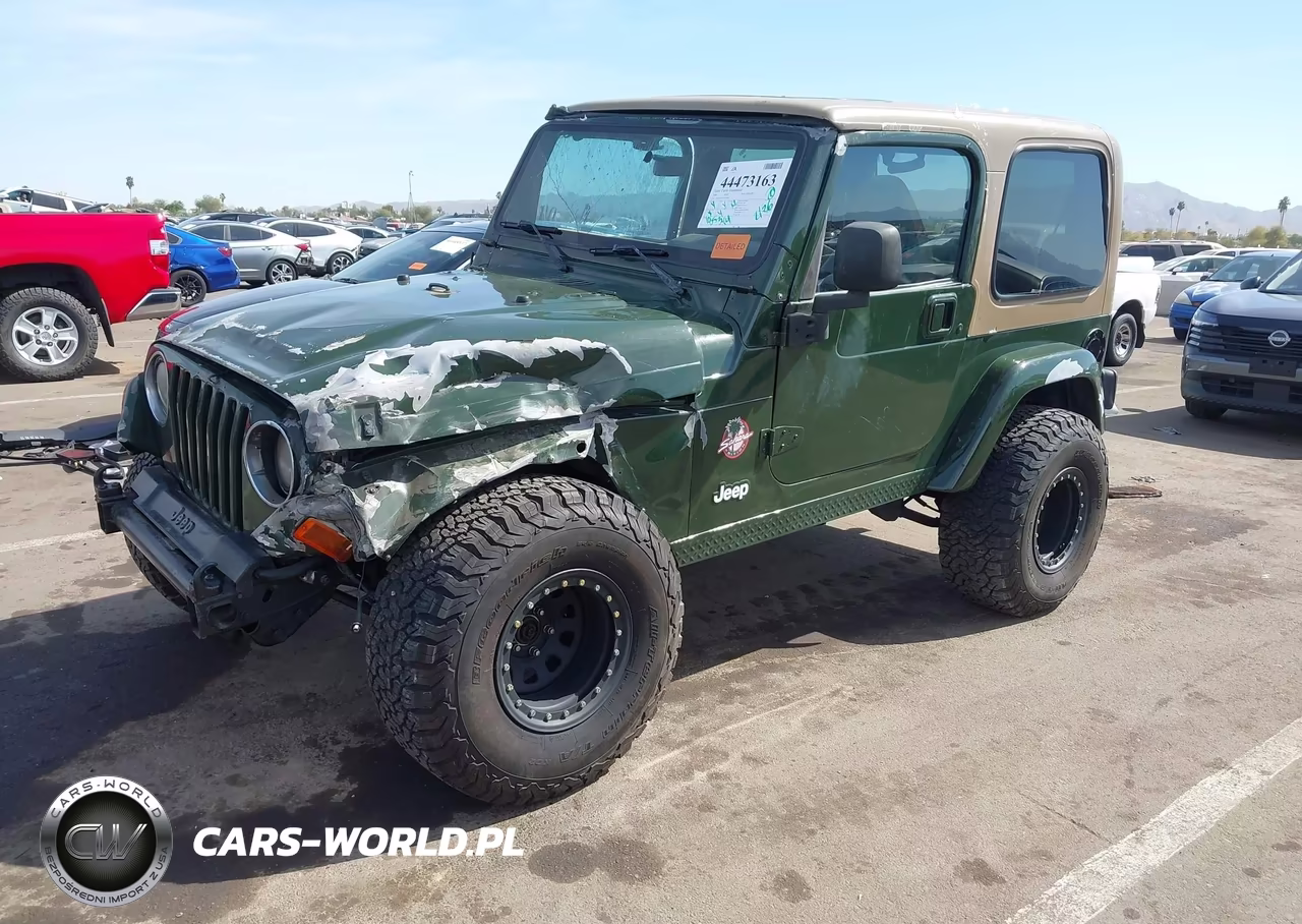2000 Jeep Wrangler Sport VIN:1J4FA49S7YP791899 - 2