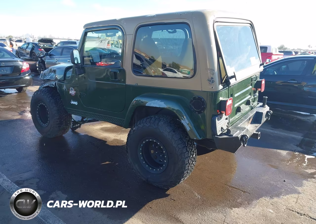 2000 Jeep Wrangler Sport VIN:1J4FA49S7YP791899 - 3