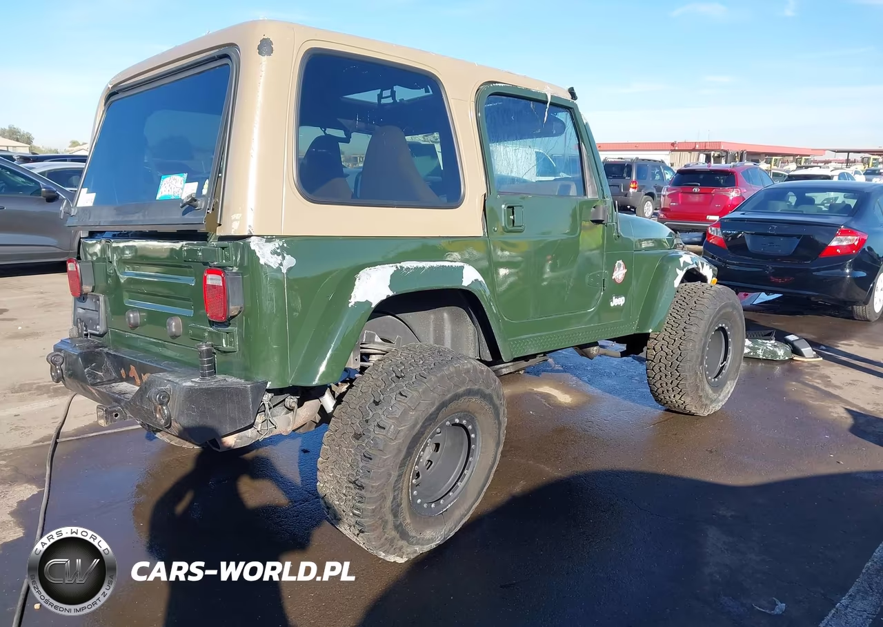 2000 Jeep Wrangler Sport VIN:1J4FA49S7YP791899 - 4