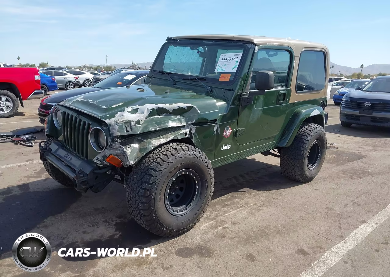 2000 Jeep Wrangler Sport VIN:1J4FA49S7YP791899 - 6