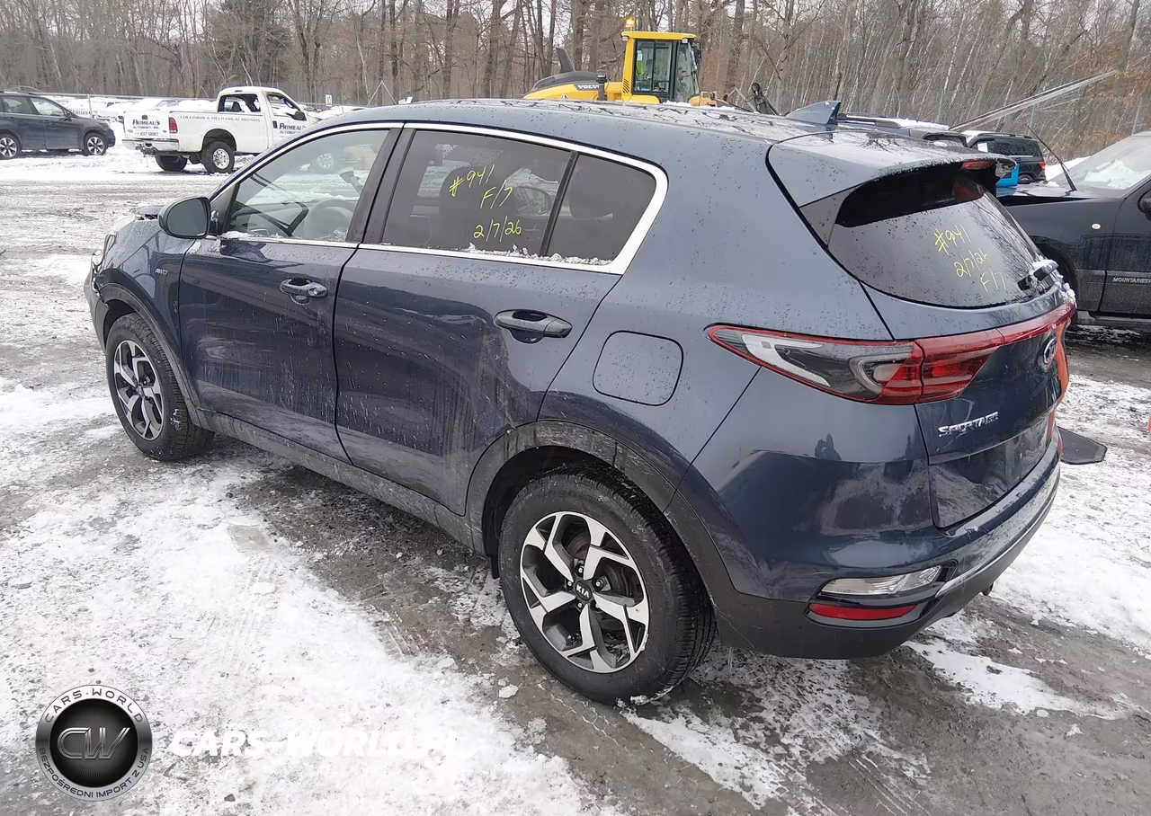 2020 Kia Sportage Lx VIN:KNDPMCAC7L7766980 - 3