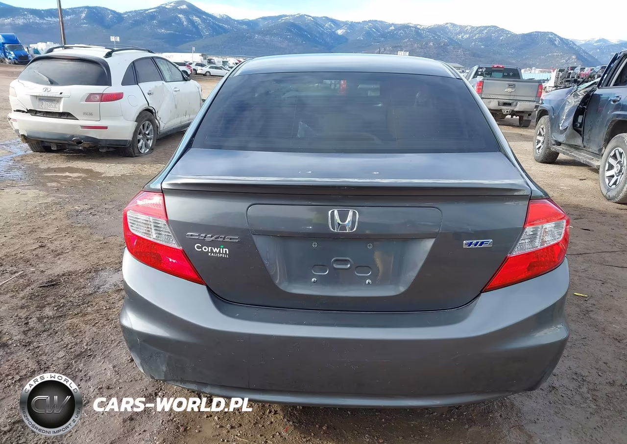 2012 Honda Civic Hf VIN:2HGFB2F62CH546182 - 17