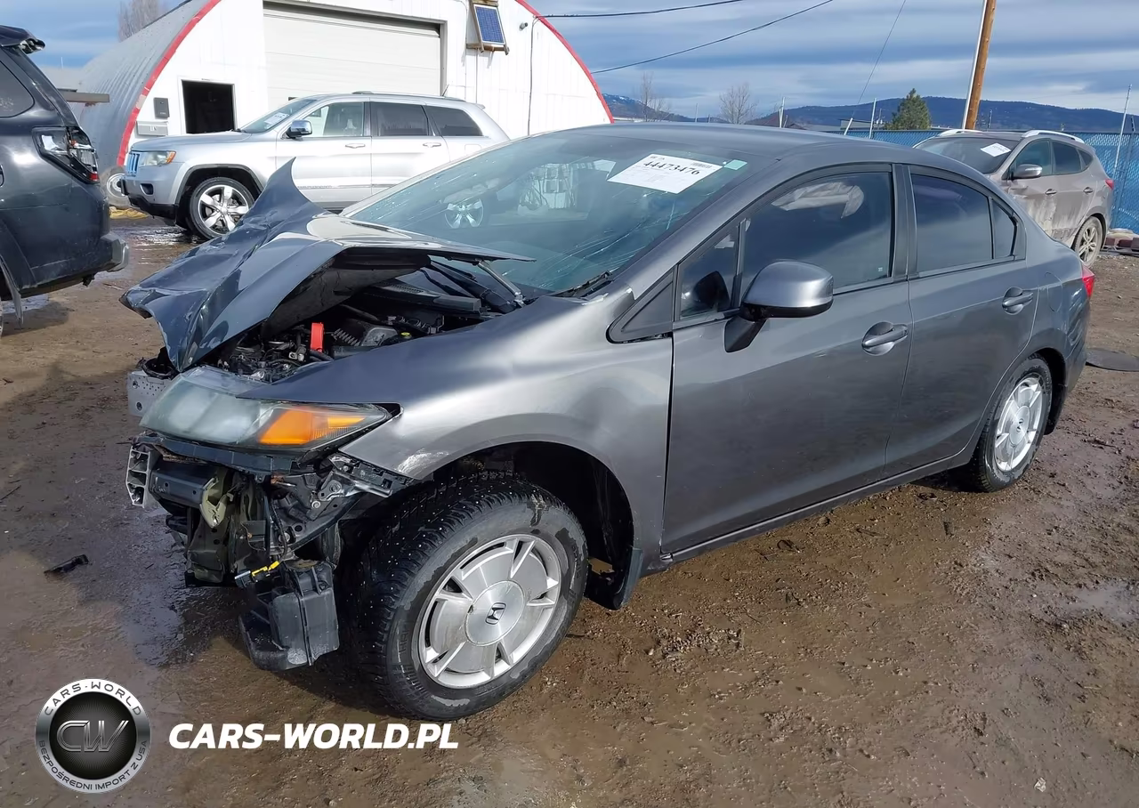 2012 Honda Civic Hf VIN:2HGFB2F62CH546182 - 2