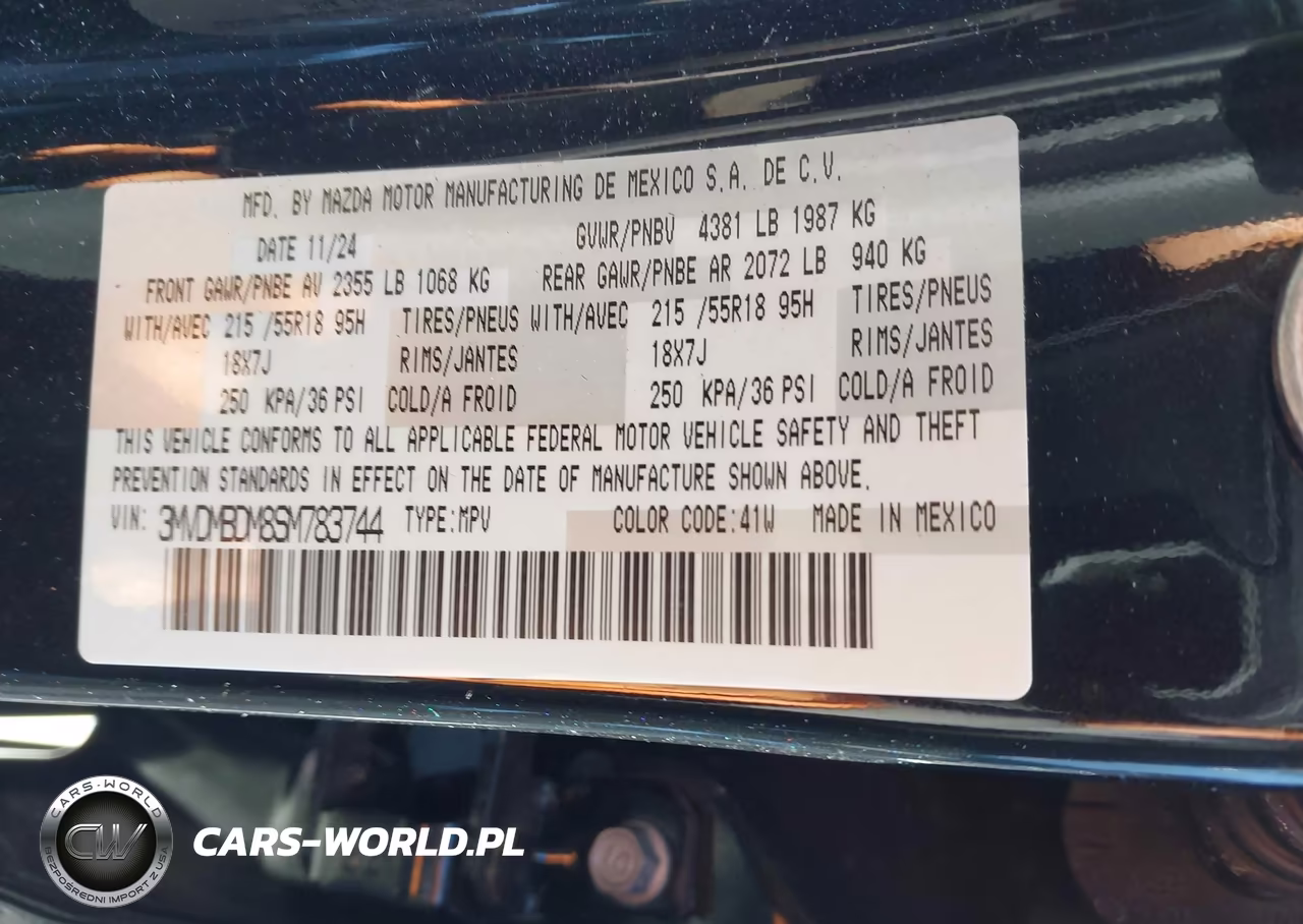 2025 Mazda Cx-30 2.5 S Premium Package VIN:3MVDMBDM8SM783744 - 9