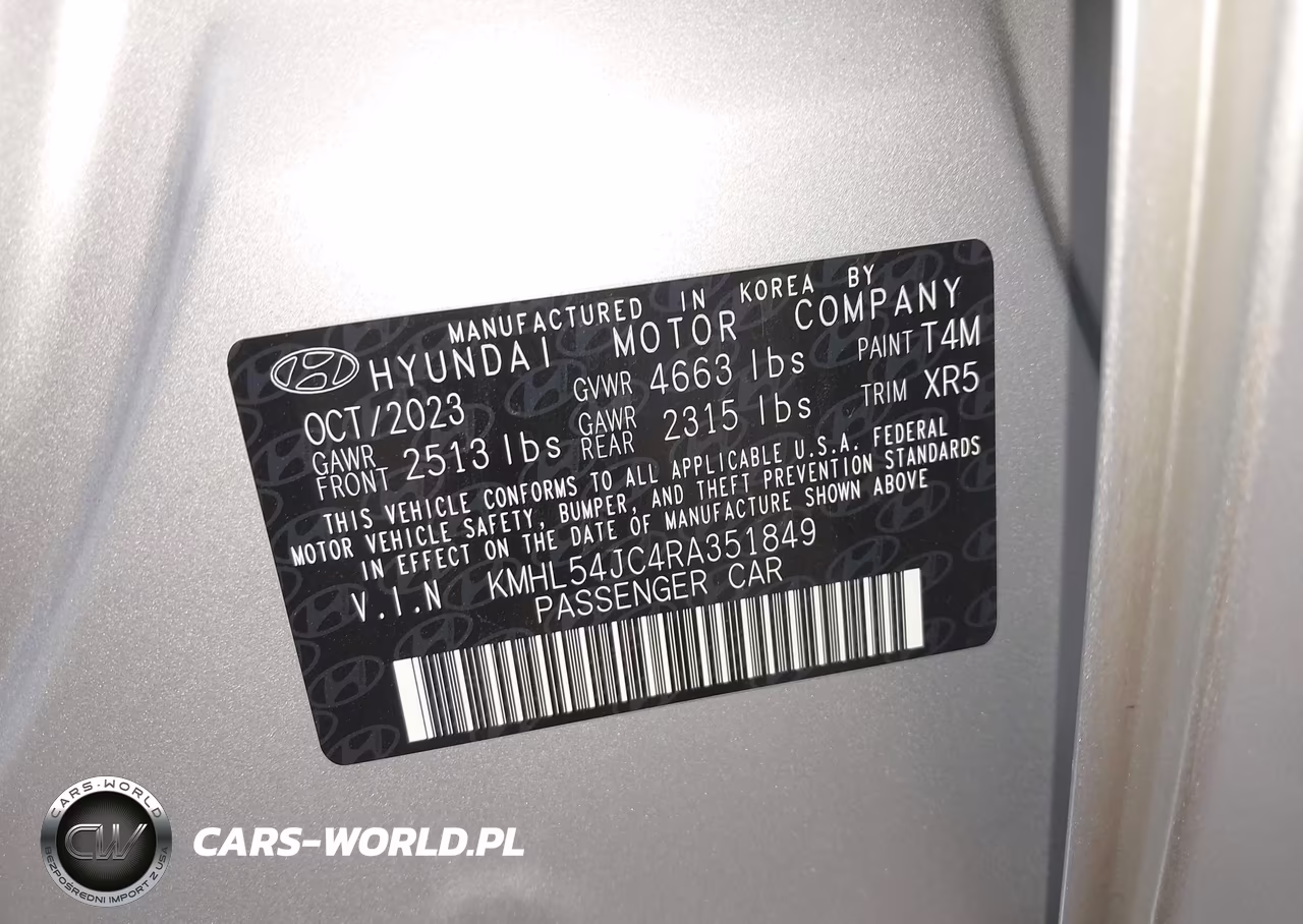 2024 Hyundai Sonata N Line VIN:KMHL54JC4RA351849 - 9