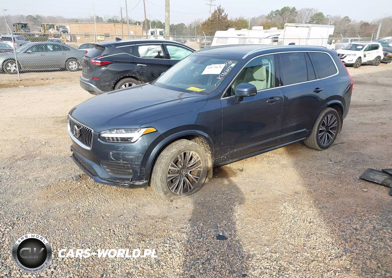 2021 Volvo Xc90 T6 Momentum 7 Passenger VIN:YV4A22PK5M1754378 - 2