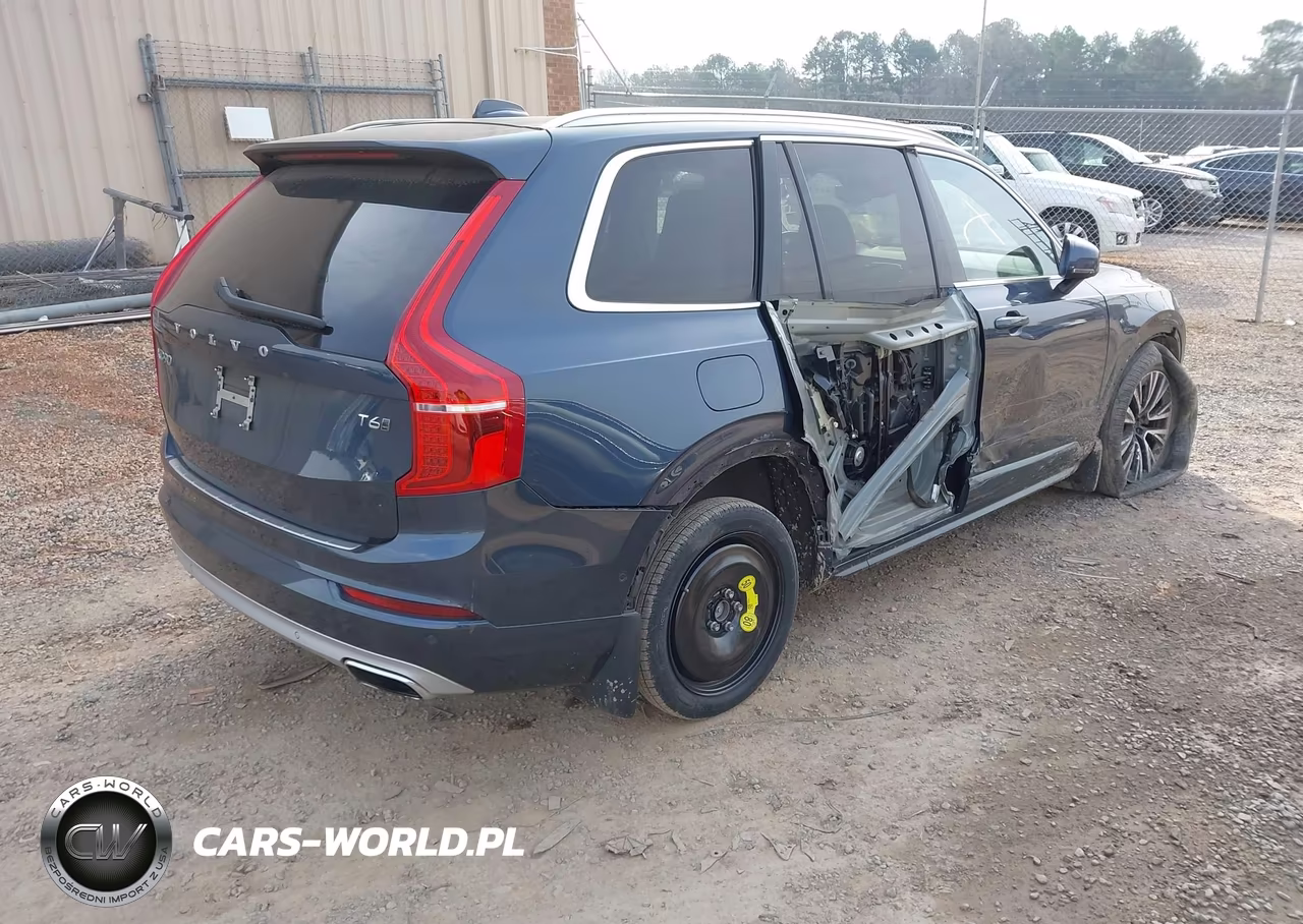 2021 Volvo Xc90 T6 Momentum 7 Passenger VIN:YV4A22PK5M1754378 - 4
