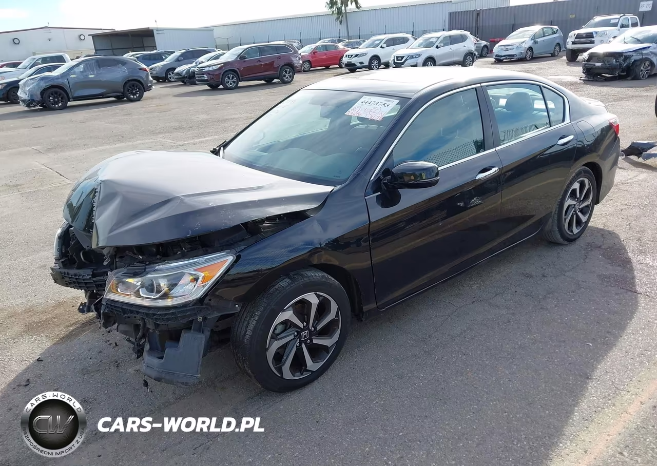 2016 Honda Accord Ex VIN:1HGCR2F74GA165493 - 2