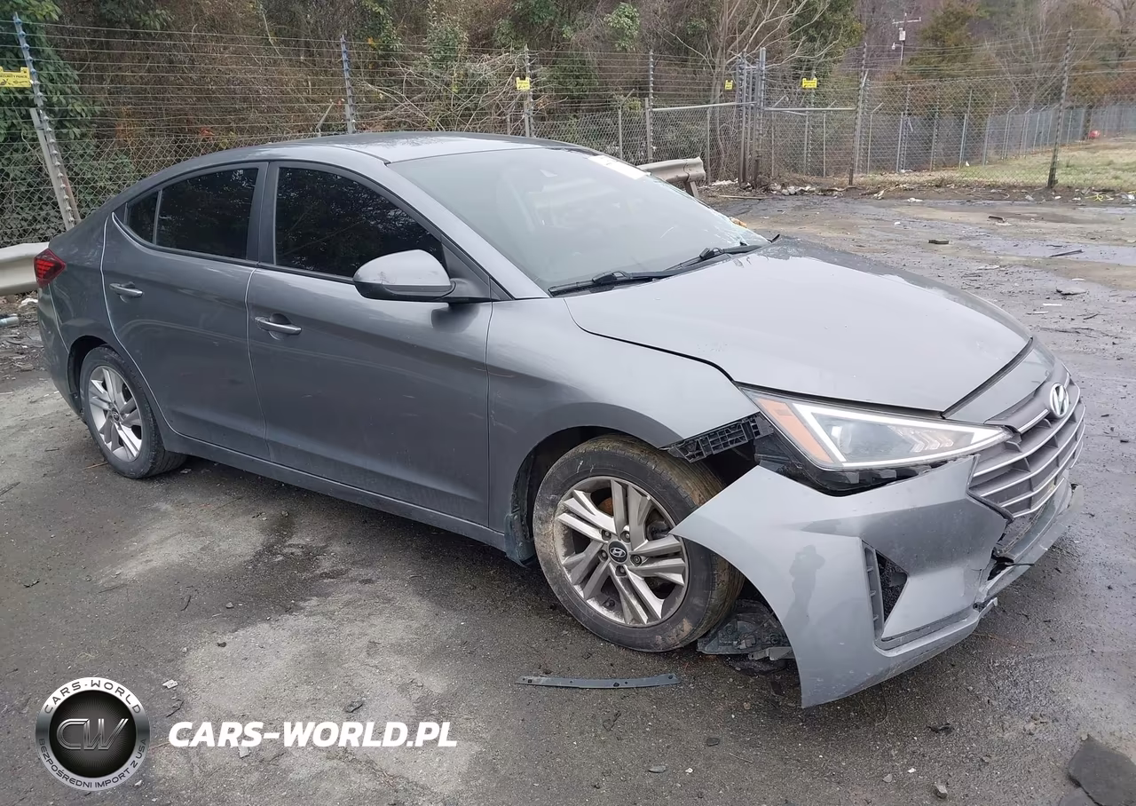 2019 Hyundai Elantra Sel VIN:5NPD84LF1KH476569 - 1