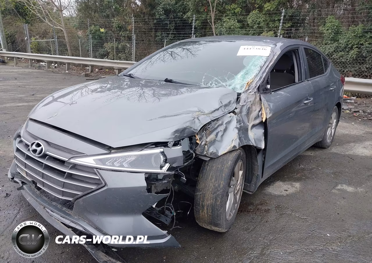 2019 Hyundai Elantra Sel VIN:5NPD84LF1KH476569 - 2