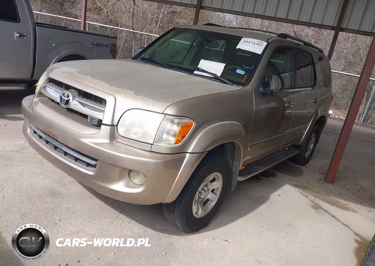2005 Toyota Sequoia Sr5 V8 VIN:5TDZT34A55S241222 - 2