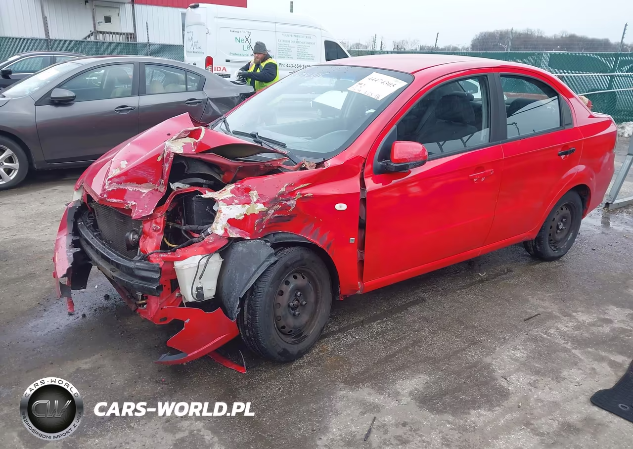 2007 Chevrolet Aveo Ls VIN:KL1TD566X7B066135 - 2