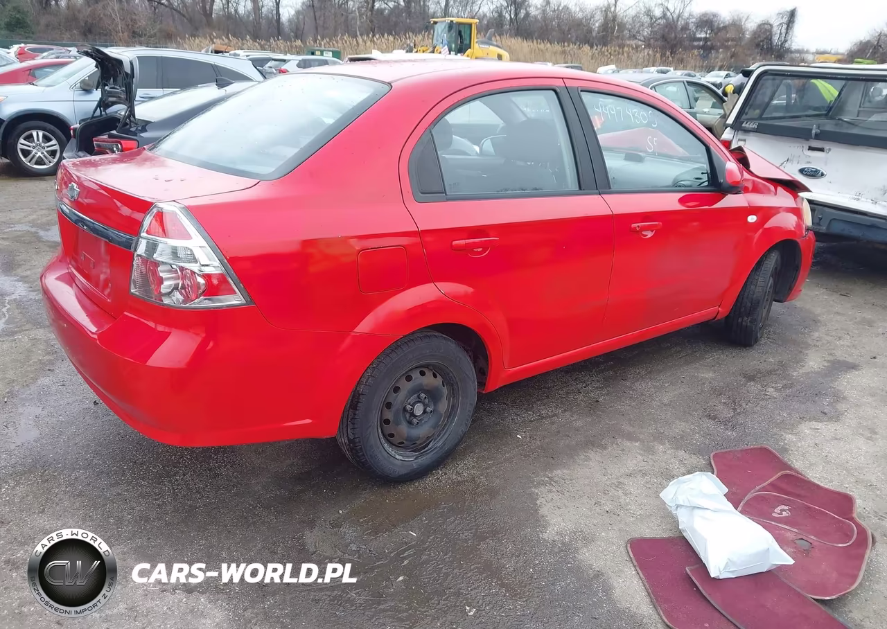 2007 Chevrolet Aveo Ls VIN:KL1TD566X7B066135 - 4