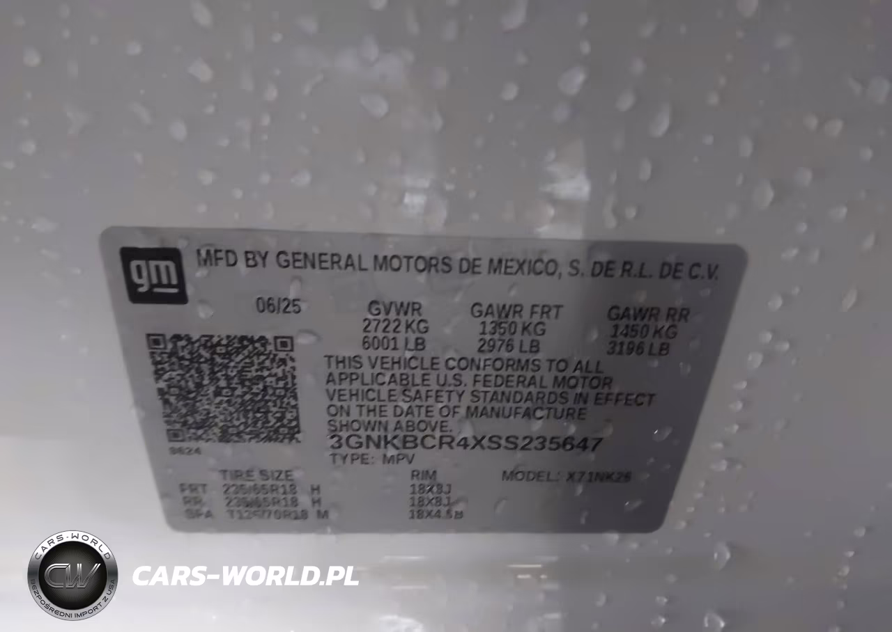 2025 Chevrolet Blazer Fwd 2Lt VIN:3GNKBCR4XSS235647 - 9