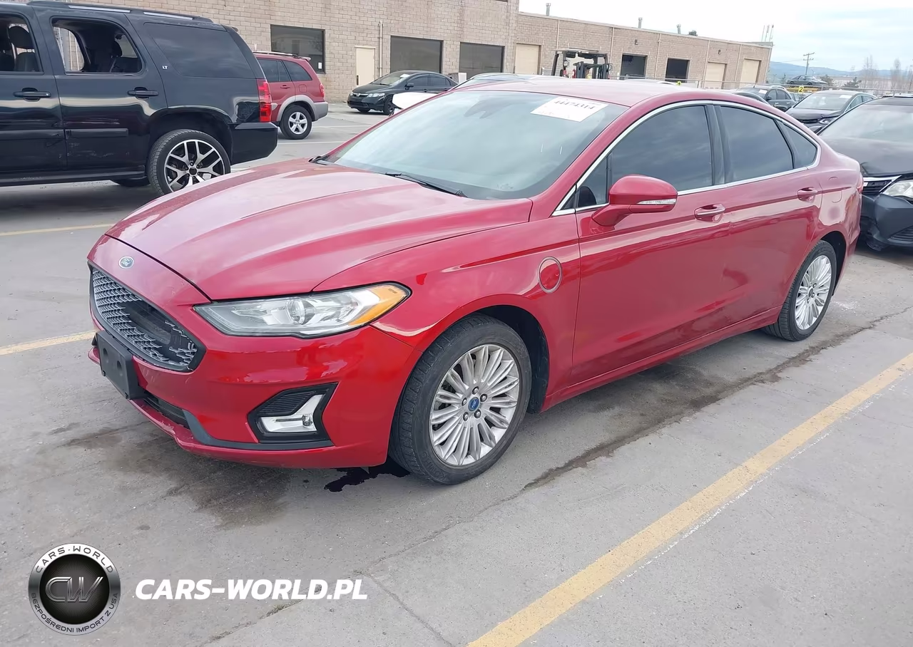 2020 Ford Fusion Plug-In Hybrid Titanium VIN:3FA6P0SU4LR114177 - 2