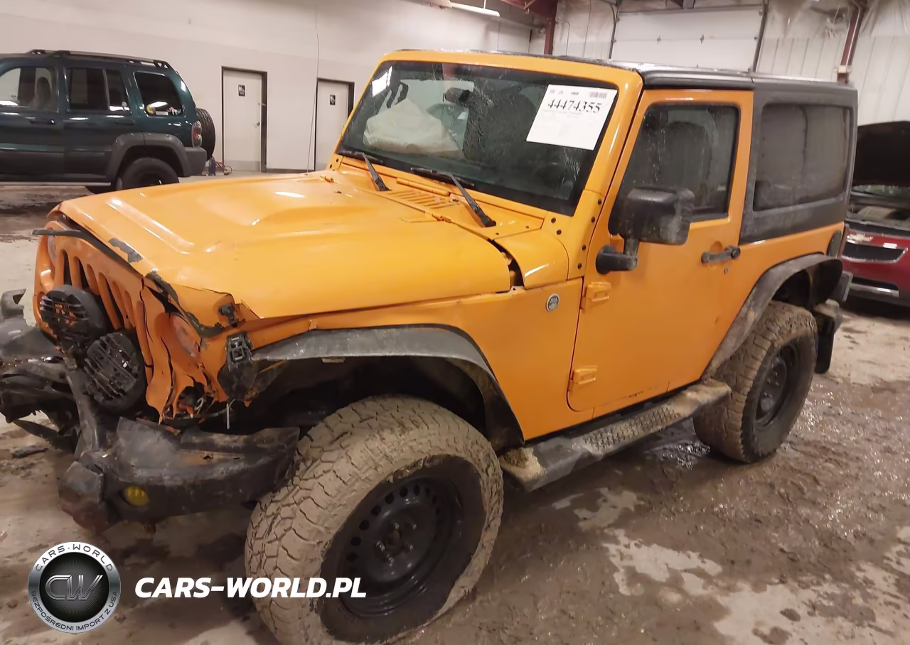 2012 Jeep Wrangler Sport VIN:1C4AJWAG9CL174006 - 2