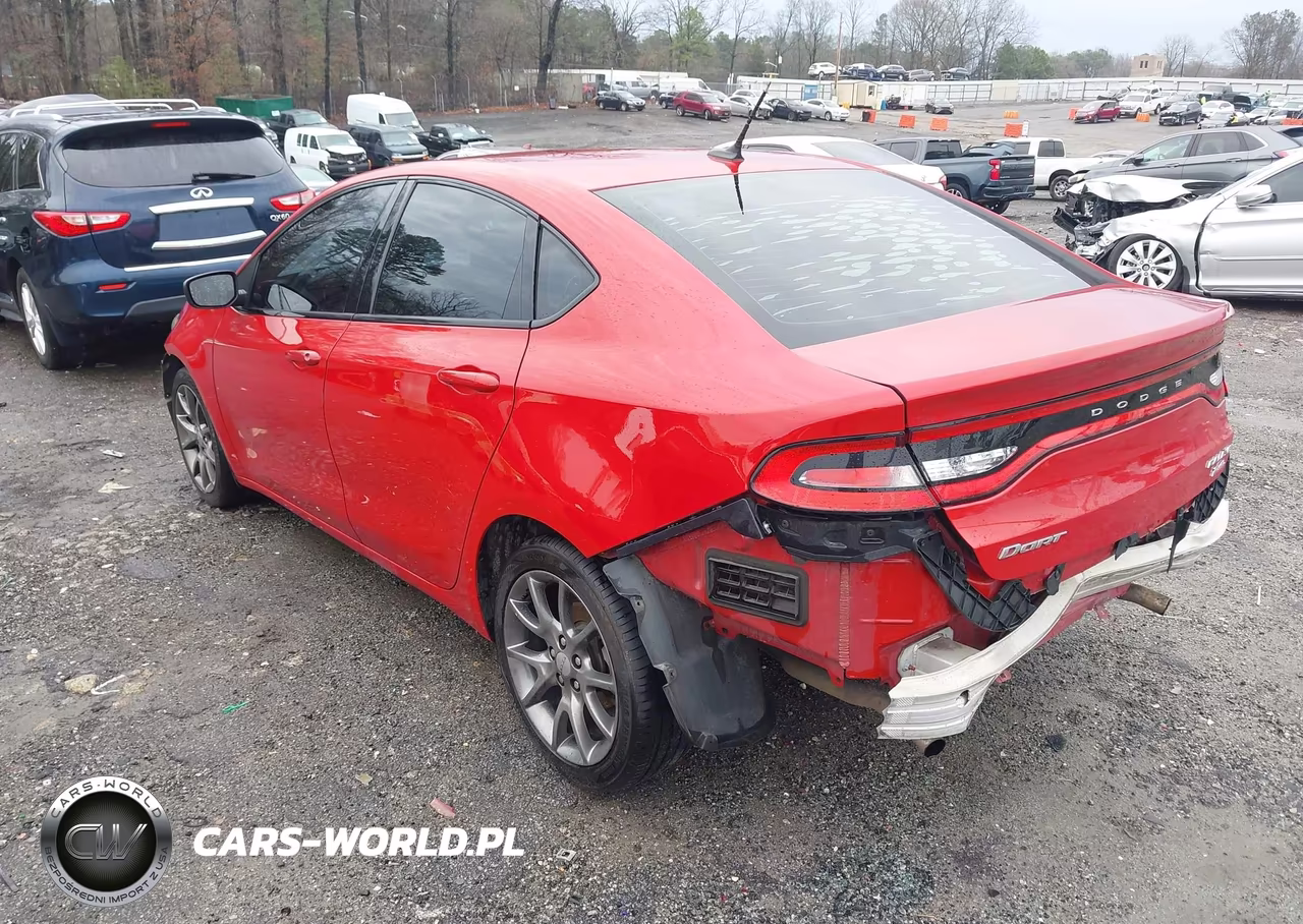 2014 Dodge Dart Sxt VIN:1C3CDFBB7ED865300 - 3