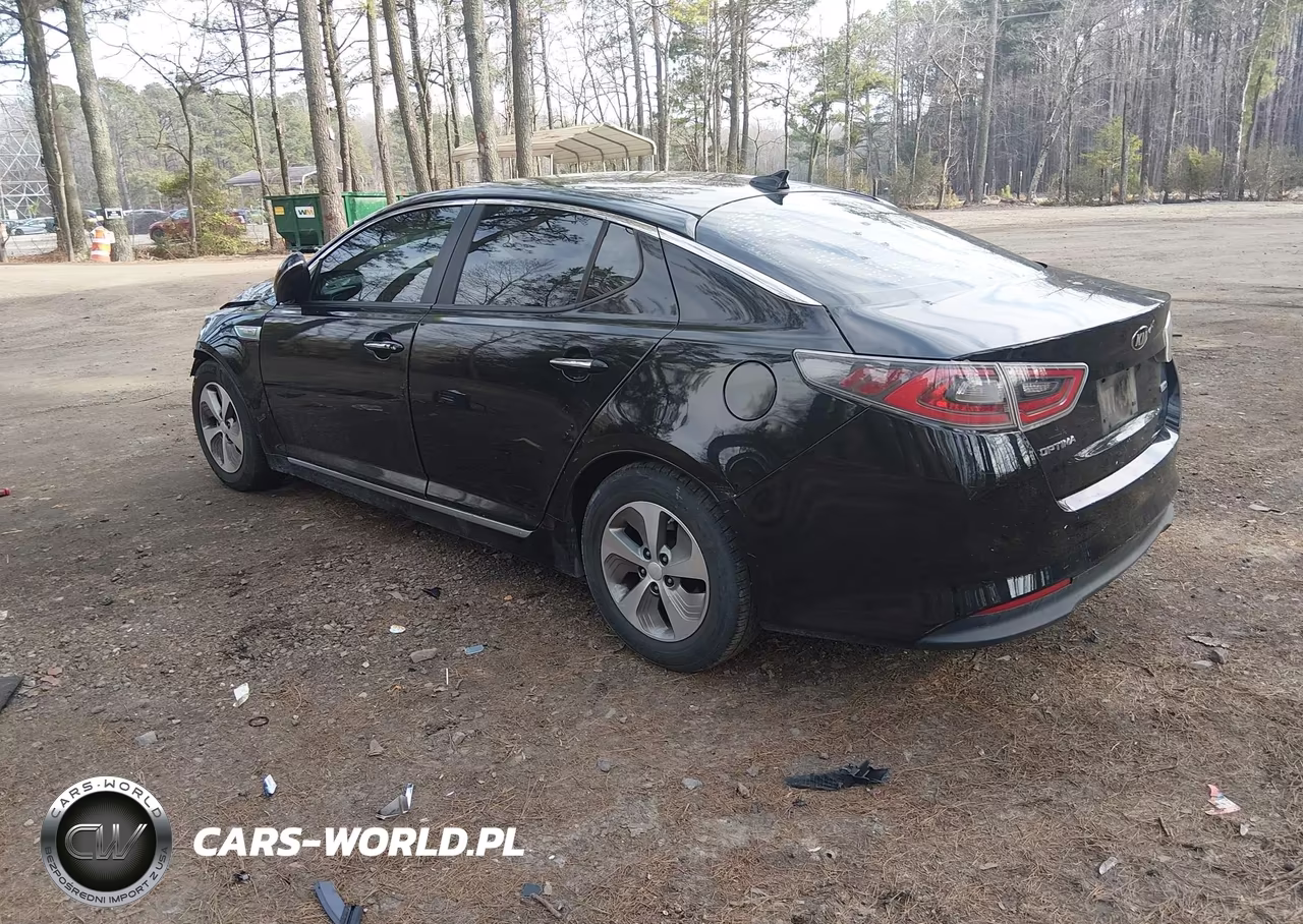 2014 Kia Optima Hybrid Lx VIN:KNAGM4AD6E5074283 - 3