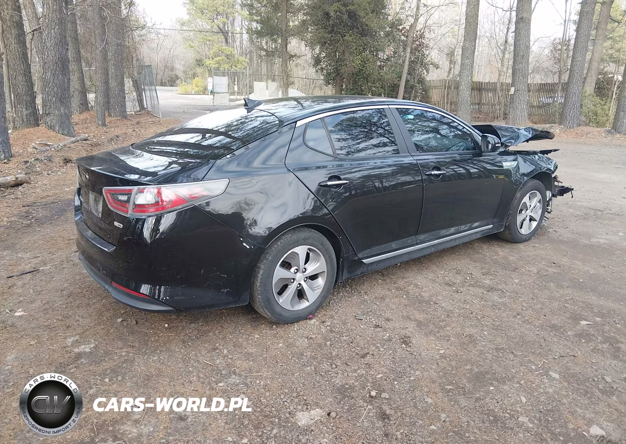 2014 Kia Optima Hybrid Lx VIN:KNAGM4AD6E5074283 - 4