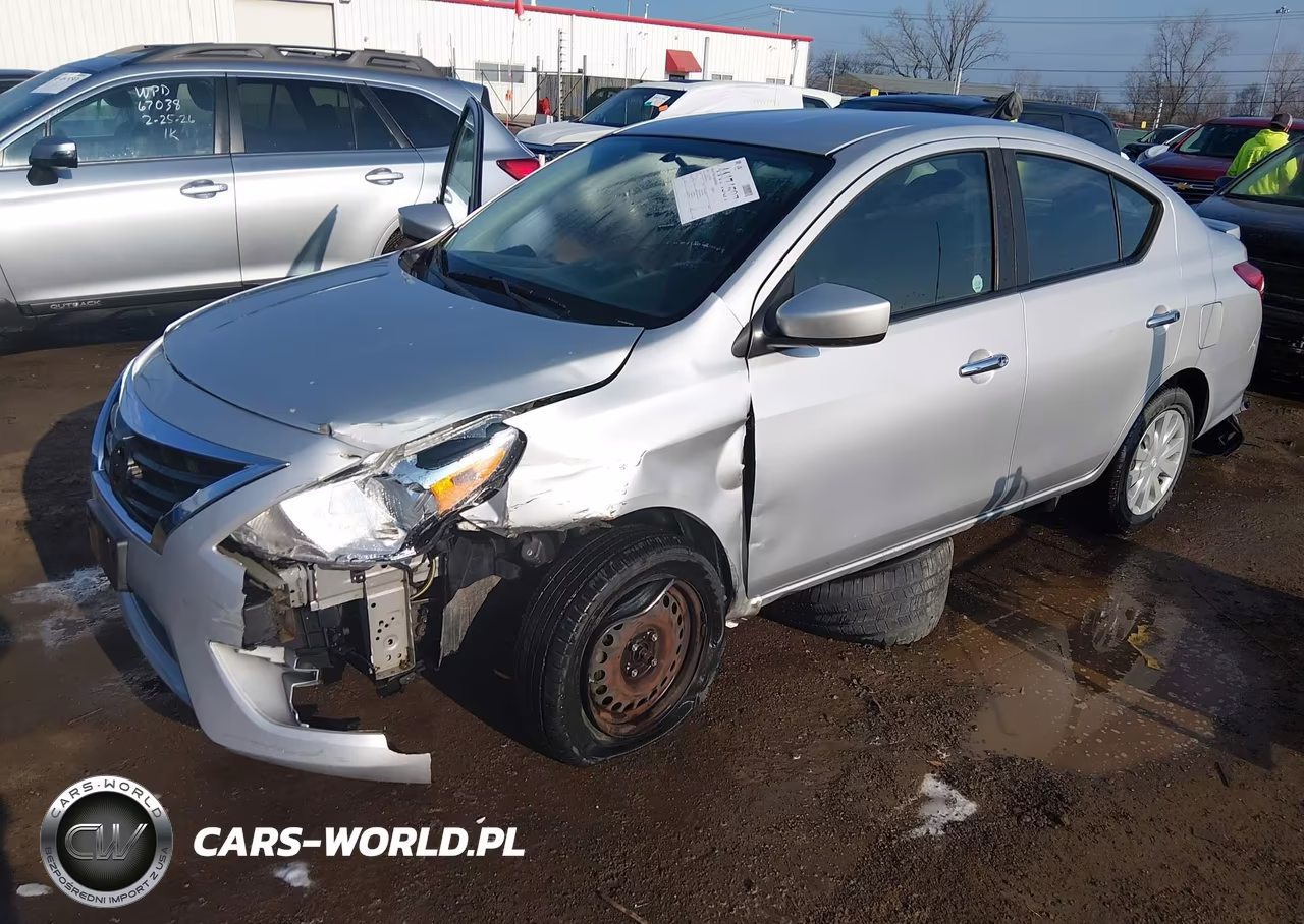 2016 Nissan Versa 1.6 S-1.6 S+-1.6 Sl-1.6 Sv VIN:3N1CN7AP6GL887154 - 2