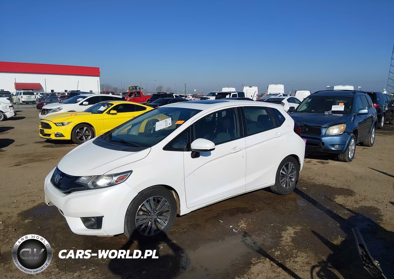 2017 Honda Fit Ex VIN:JHMGK5H77HS022387 - 2