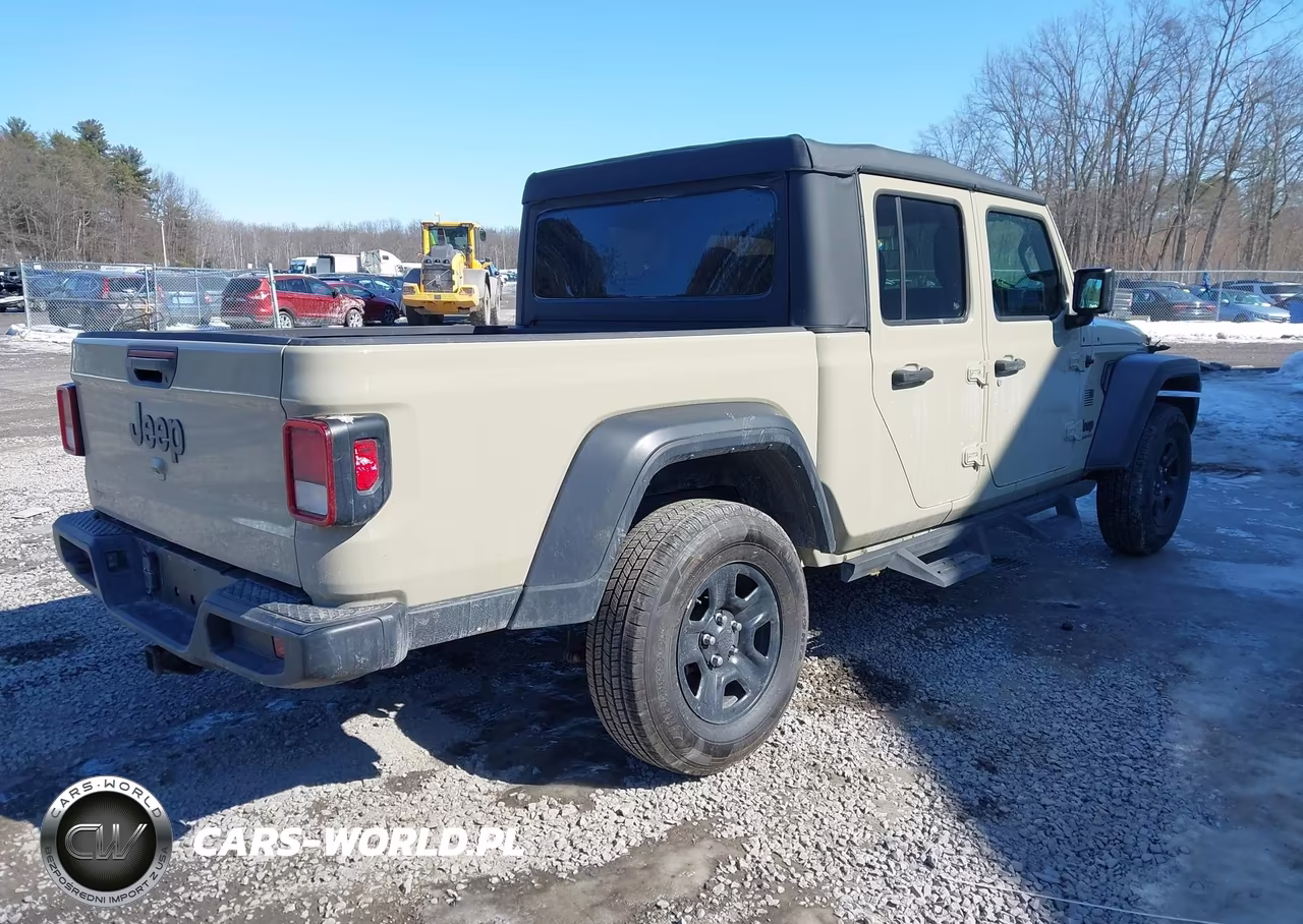 2022 Jeep Gladiator Sport 4X4 VIN:1C6HJTAG7NL172228 - 4