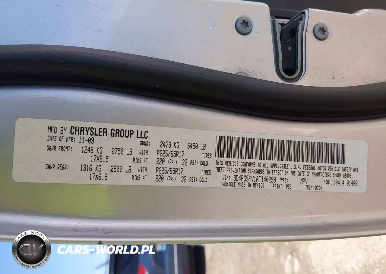 2010 Dodge Journey Sxt VIN:3D4PG5FV1AT140298 - 9
