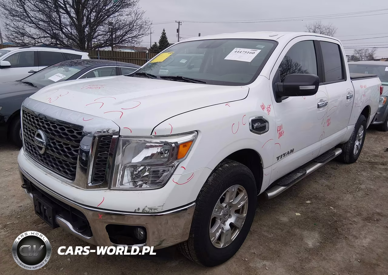 2017 Nissan Titan Sv VIN:1N6AA1EJ5HN541369 - 2