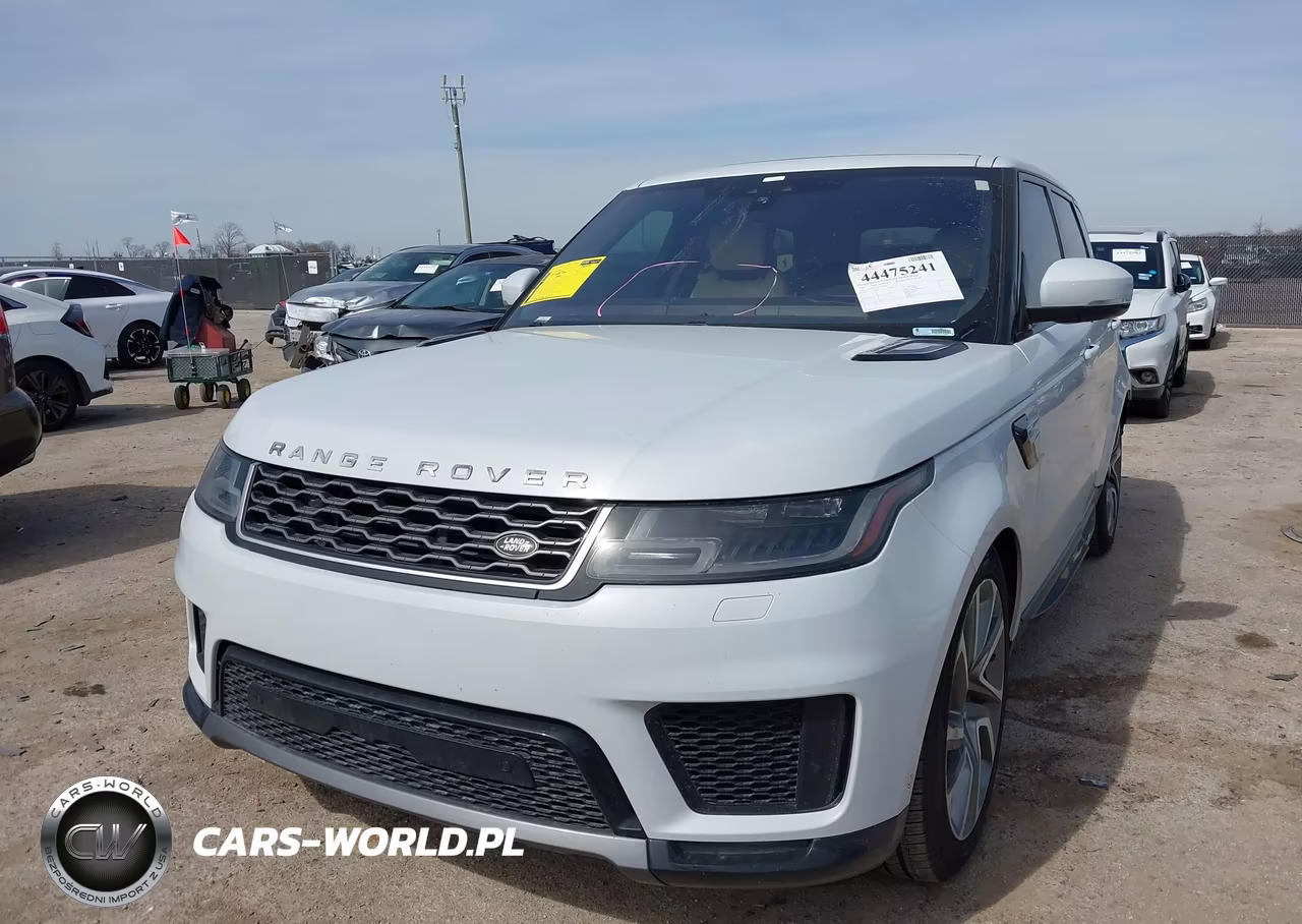 2020 Land Rover Range Rover Sport Hse Mhev VIN:SALWR2SU3LA709654 - 2