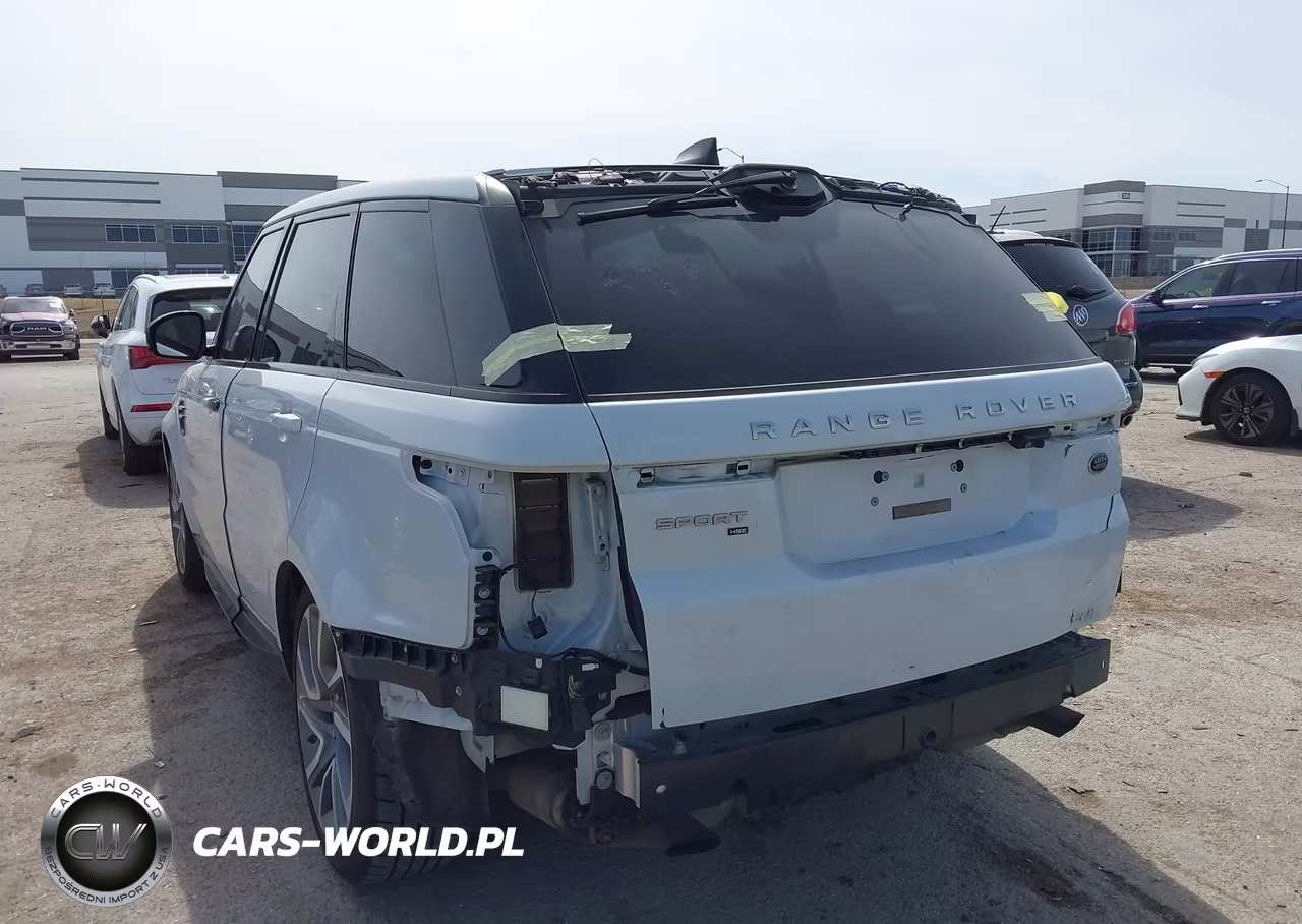 2020 Land Rover Range Rover Sport Hse Mhev VIN:SALWR2SU3LA709654 - 3