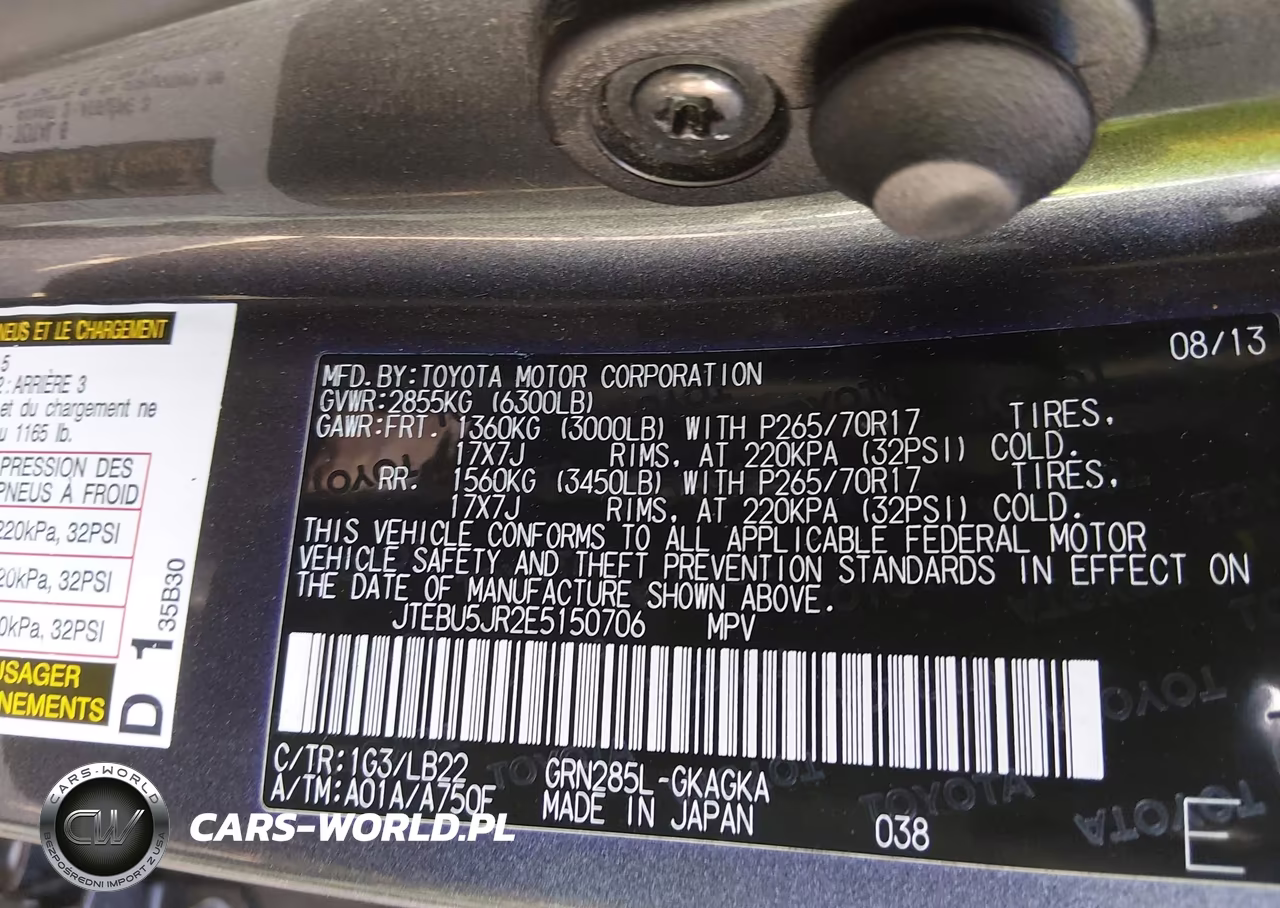 2014 Toyota 4Runner Sr5 Premium VIN:JTEBU5JR2E5150706 - 9